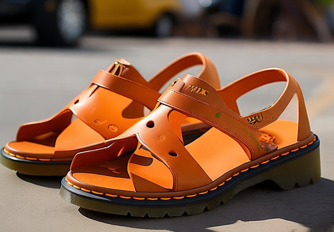 Oferta Especial: Sandalias Naranjas Dr. Martens en Outlet Guadalajara ¡Con Promoción!