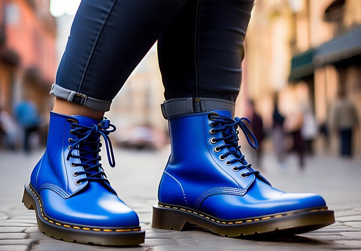 Ofertas Especiales Dr. Martens Azules: Running y Ropa Con Estilo